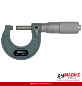 Panme Đo Ngoài Mitutoyo 103-135 (0-1 inch, Cơ Khí, Tiết Kiệm)