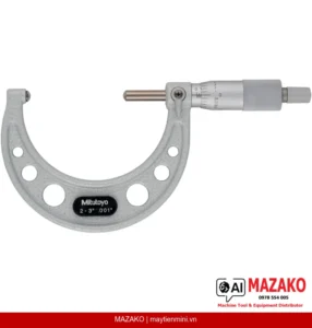 Panme Đo Thành Ống Mitutoyo 115-243, Đầu Đo Cầu, Phạm Vi 2-3 inch