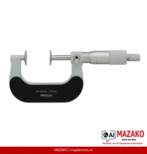 Panme Đo Răng Bánh Răng Mitutoyo 123-102 (25-50mm, Đầu Đo Thép)