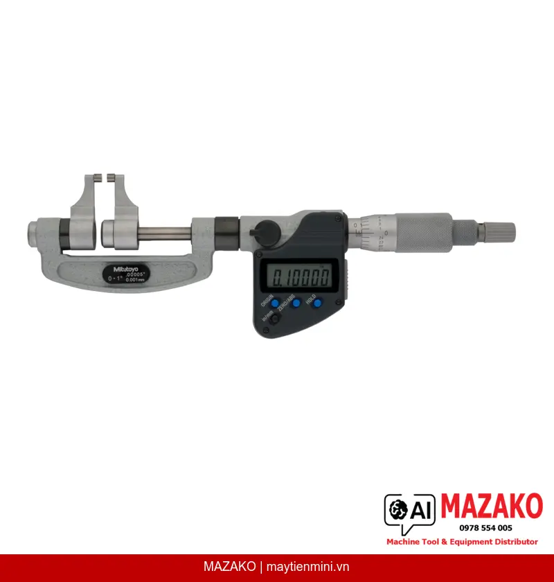 Panme đo ngoài kỹ thuật số Mitutoyo 343-350-30 (0-1 inch)