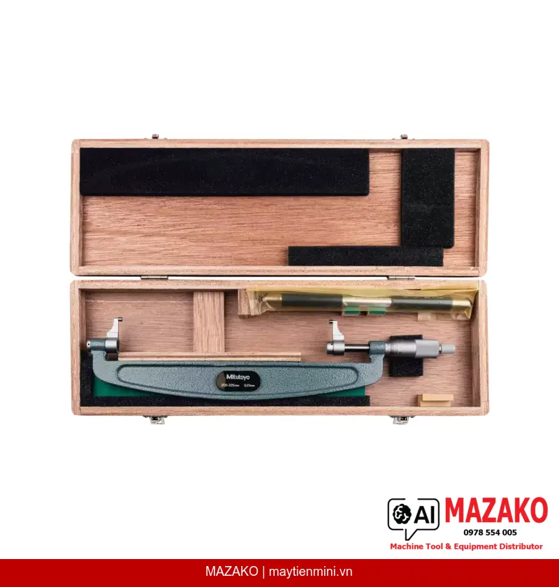 Panme Đo Mỏ Kẹp Mitutoyo 143-109 (200–225 mm)