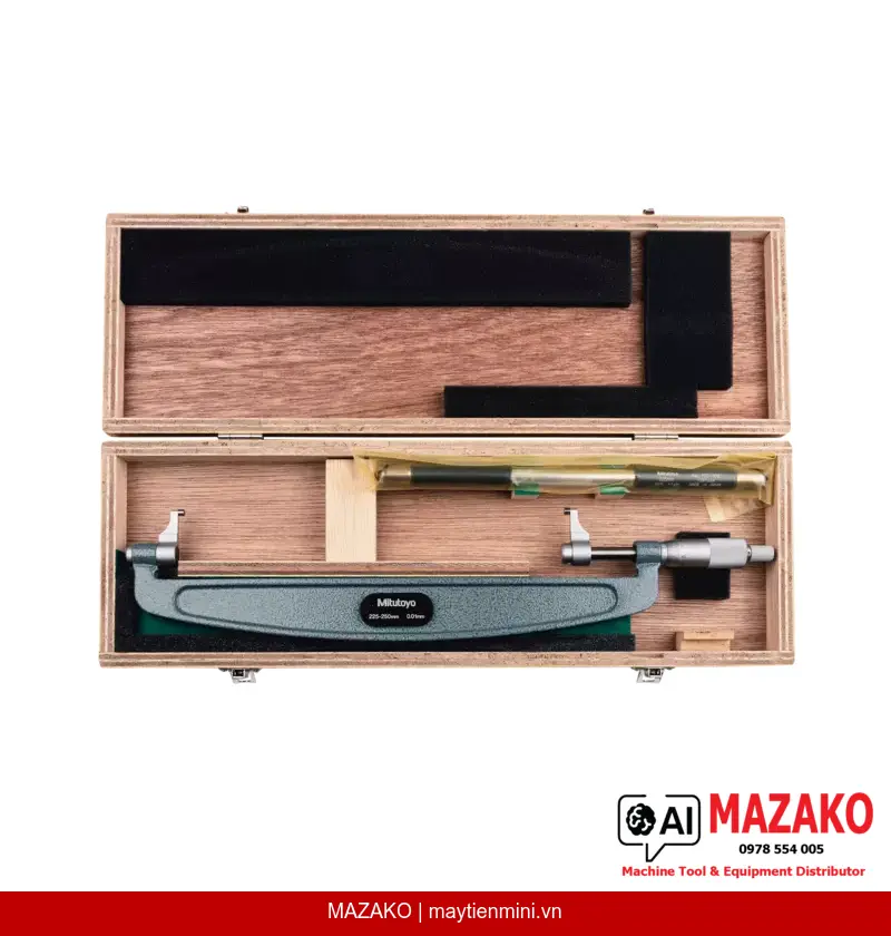 Panme Mỏ Kẹp Mitutoyo 143-110 Phạm Vi Đo 225–250 mm