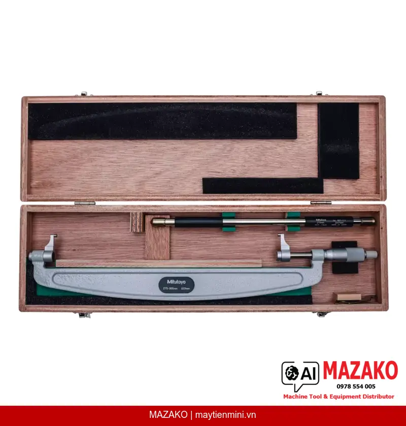 Panme Đo Ngoài Mỏ Kẹp Mitutoyo 143-112 (275–300 mm)
