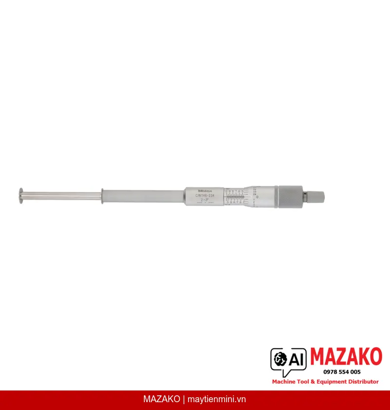 Panme đo rãnh đầu đo không xoay Mitutoyo 146-234