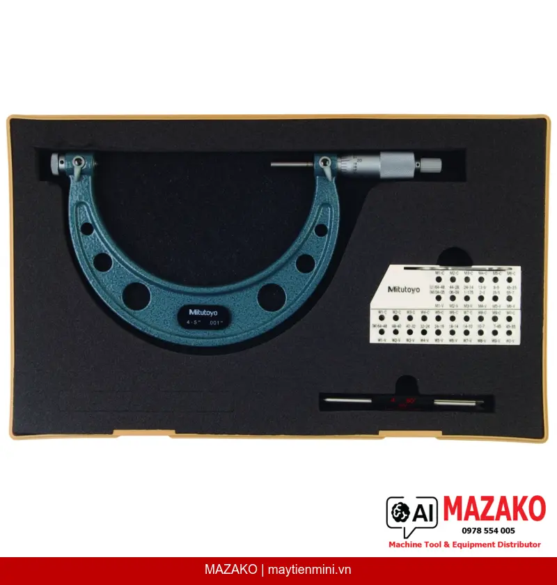 Panme Đo Ren Vít Mitutoyo 126-141 (4-5 inch)