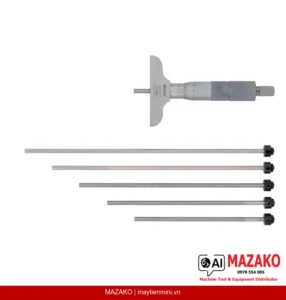 Panme Đo Sâu Cần Thay Thế Mitutoyo 129-112 (0-150mm)