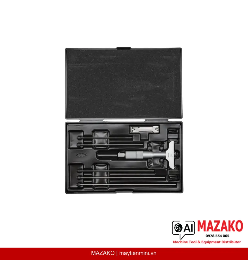 Panme Đo Sâu Cần Thay Thế Mitutoyo 129-112 (0-150mm)
