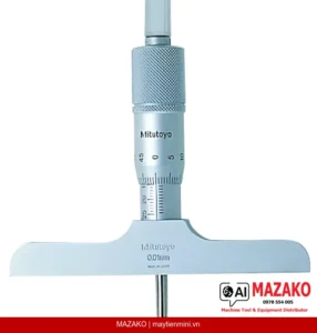 Panme Đo Sâu Cơ Khí Mitutoyo 128-102, Phạm Vi 0-25mm