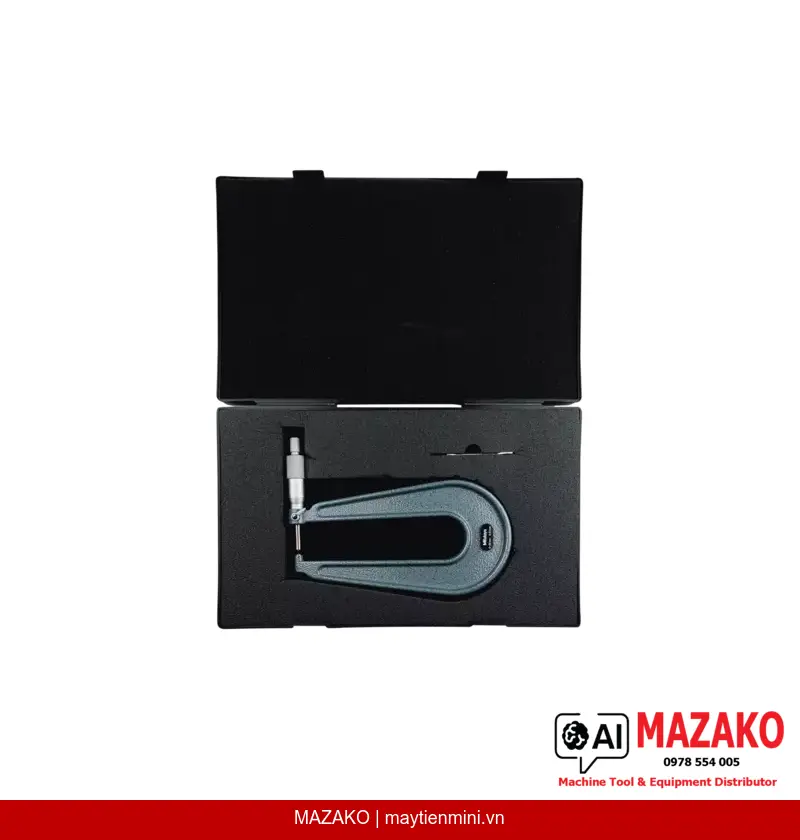 Panme Đo Tấm Kim Loại Mitutoyo 118-118 (PMUD150-25) – Phạm Vi 0-25mm