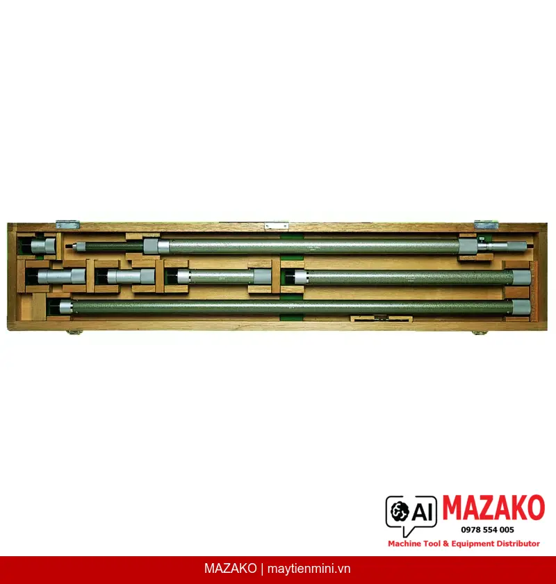Panme Đo Trong Dạng Ống Có Cần Nối Mitutoyo 140-158 (1000–3000mm)