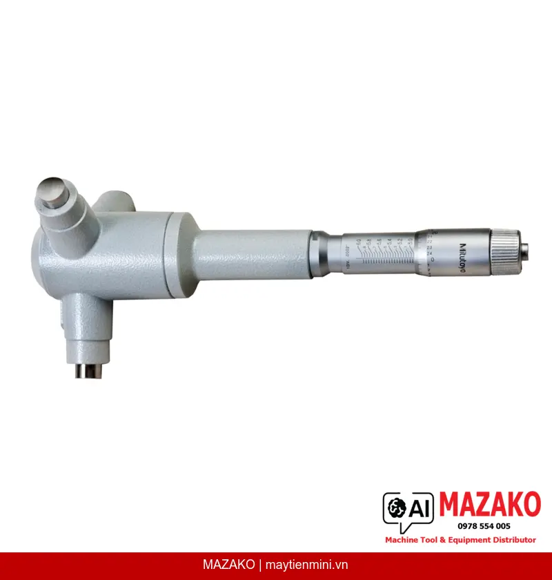 Panme Đo Trong 3 Điểm Mitutoyo 368-875 (5–6 inch, Cơ Khí)