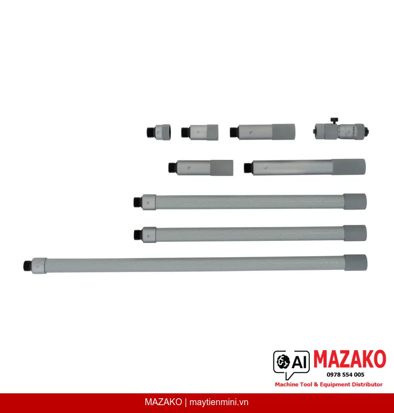 Panme Đo Trong Kiểu Ống Nối Carbide Mitutoyo 137-219