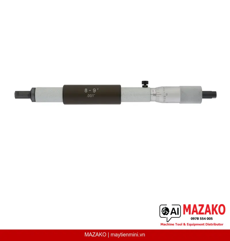 Panme Đo Trong Dạng Ống Đơn Mitutoyo 133-229 (8-9 inch)