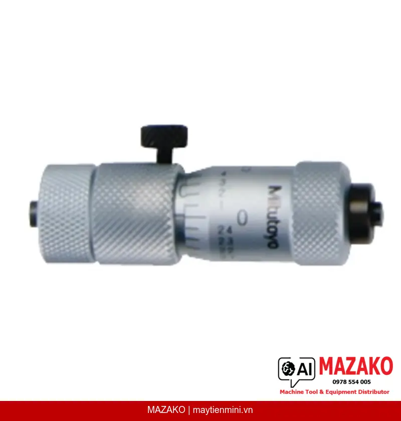Panme Đo Trong Dạng Ống Nối Mitutoyo 137-211 (2–6 inch, Mặt Đo Cứng)