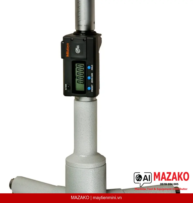 Panme đo trong 3 điểm kỹ thuật số Mitutoyo 468-279 (9–10 inch)