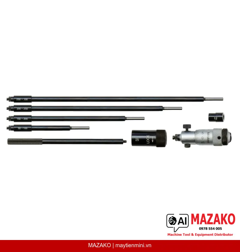 Panme Đo Trong Đầu Đo Thay Thế Mitutoyo 141-103 (25–50 mm)