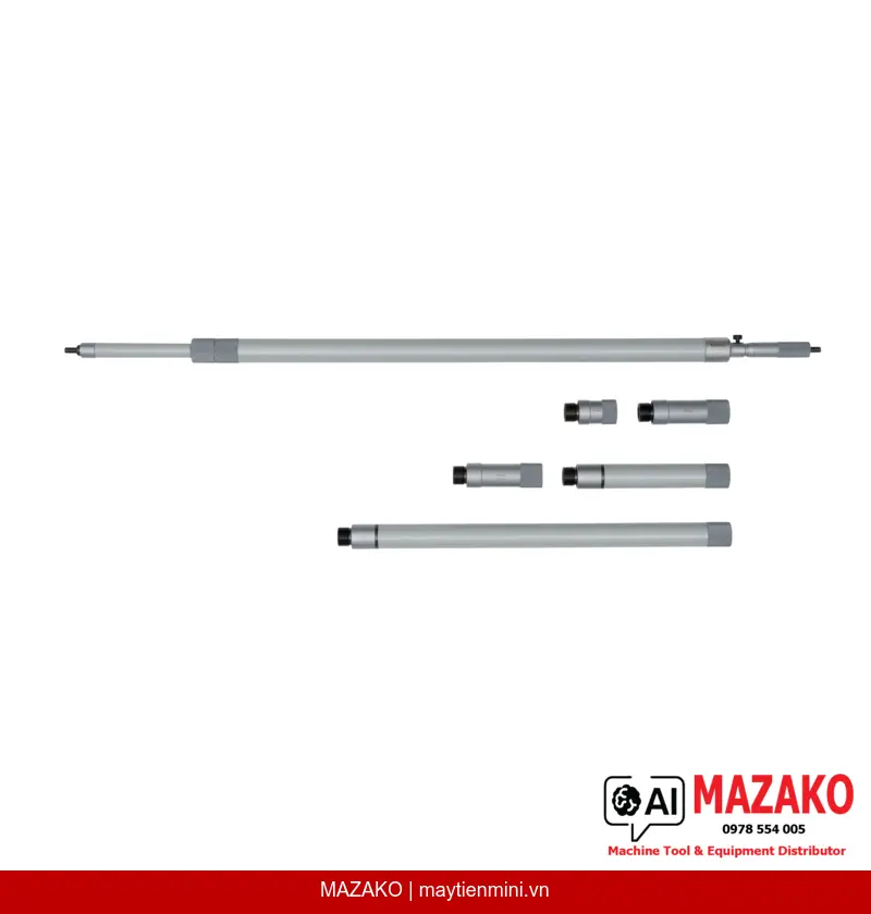 Panme Đo Trong Dạng Ống Có Thanh Nối Mitutoyo 140-157 (1000-2000mm)