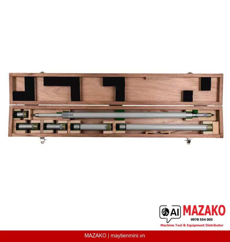 Panme Đo Trong Dạng Ống Có Thanh Nối Mitutoyo 140-157 (1000-2000mm)