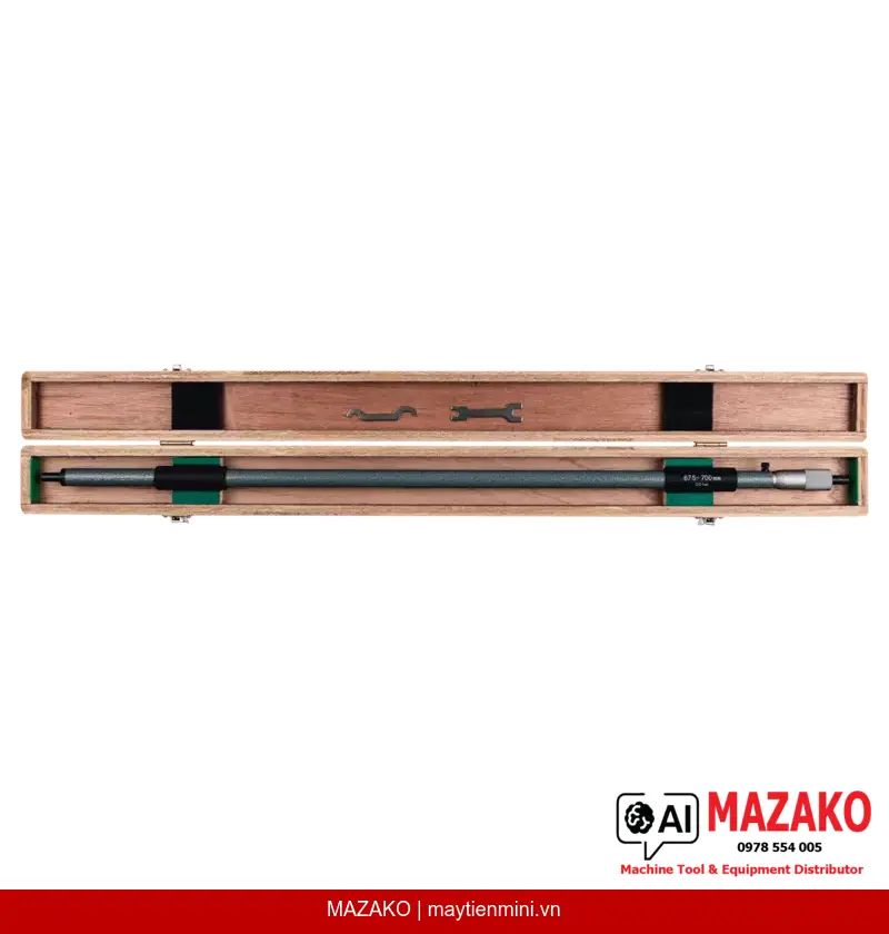 Panme Đo Trong Dạng Thanh Đơn Mitutoyo 133-168 (675–700 mm)