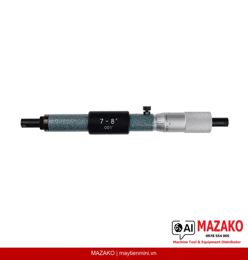 Panme Đo Trong Dạng Thanh Đơn Mitutoyo 133-228 (7–8 inch)