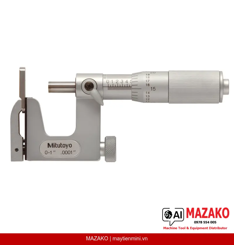 Panme Đo Ngoài Đầu Đo Thay Thế Mitutoyo 117-107 (0-1 inch)