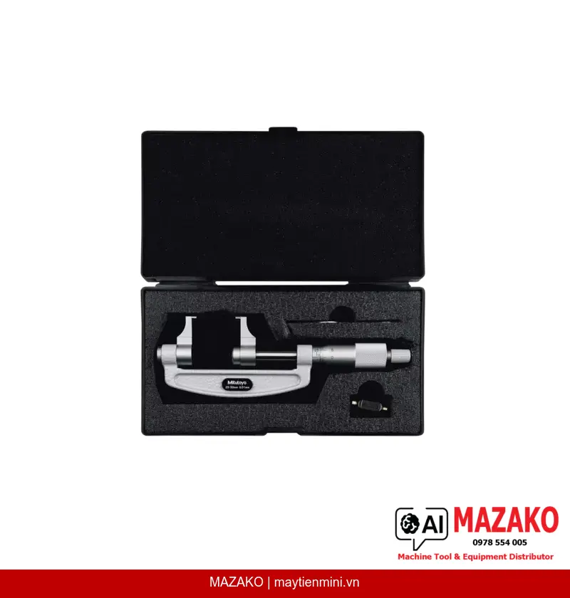 Panme Đo Ngoài Mỏ Kẹp Mitutoyo 143-102 (25-50mm)