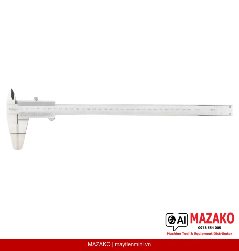 Thước Cặp Lá Vernier Mitutoyo 536-136 (0–300mm, 0,05mm)