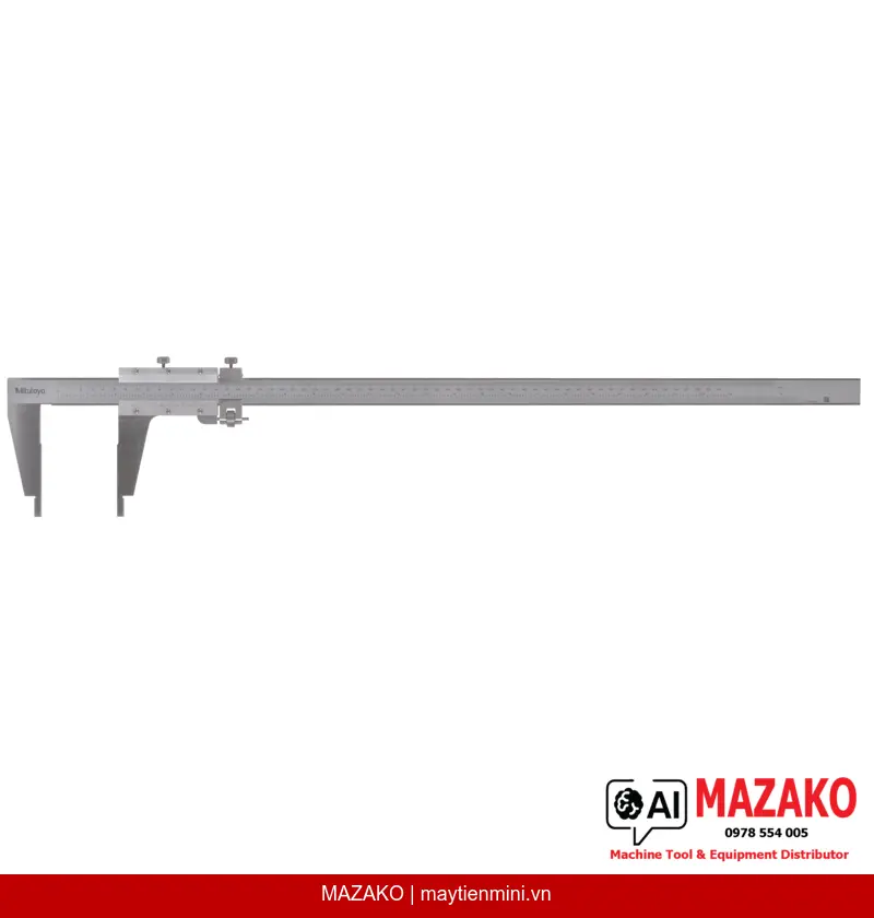 Thước Cặp Cơ Mỏ Nhọn Mitutoyo 160-103 (0-600mm/0-24\