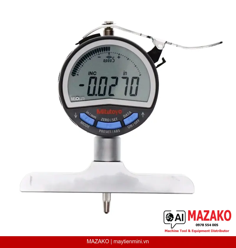 Panme Đo Sâu Kỹ Thuật Số Mitutoyo 547-218A ABSOLUTE Digimatic, Phạm Vi 0–8\