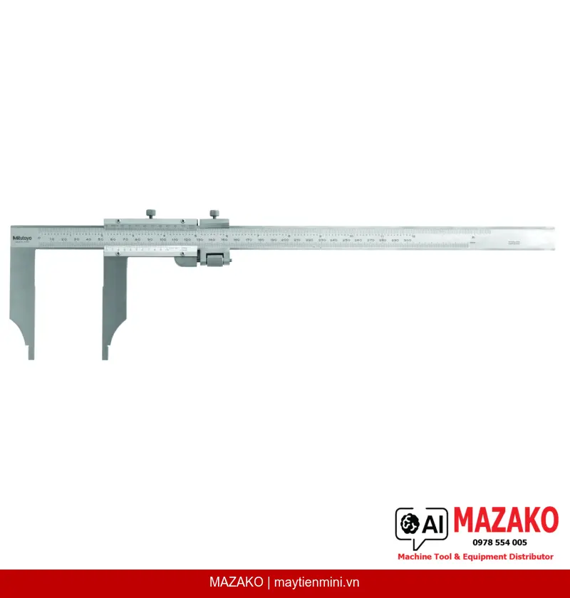 Thước Cặp Vernier Hàm Dài Mitutoyo 534-105 (0-300mm/0-12\