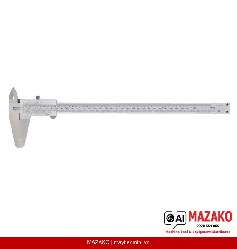 Thước Cặp Cơ Mitutoyo 530-119 (0-300mm, Độ Chia 0,02mm)