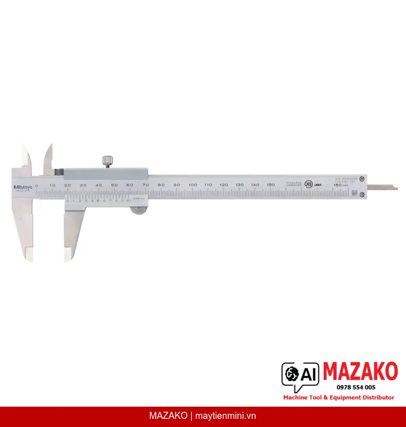 Thước Cặp Cơ Khí Mitutoyo 530-101 (0-150mm / 0.05mm)