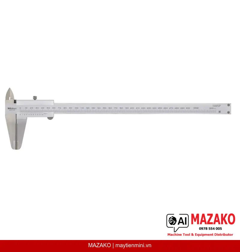 Thước Cặp Cơ Mỏ Hợp Kim Carbide Mitutoyo 530-322 (0-300mm/0.05mm)