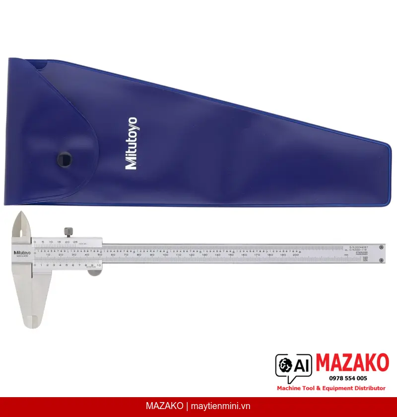 Thước Cặp Cơ Mitutoyo 530-119 (0-300mm, Độ Chia 0,02mm)