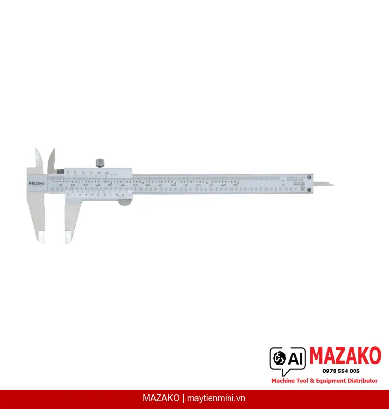 Thước Cặp Cơ Khí Mitutoyo 530-312 (0-150mm / 0-6\