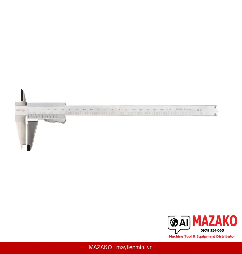 Thước cặp Vernier có chốt khóa ngón cái Mitutoyo 531-102