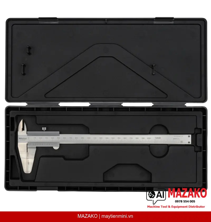 Thước Cặp Lá Vernier Mitutoyo 536-135 (0-200mm)
