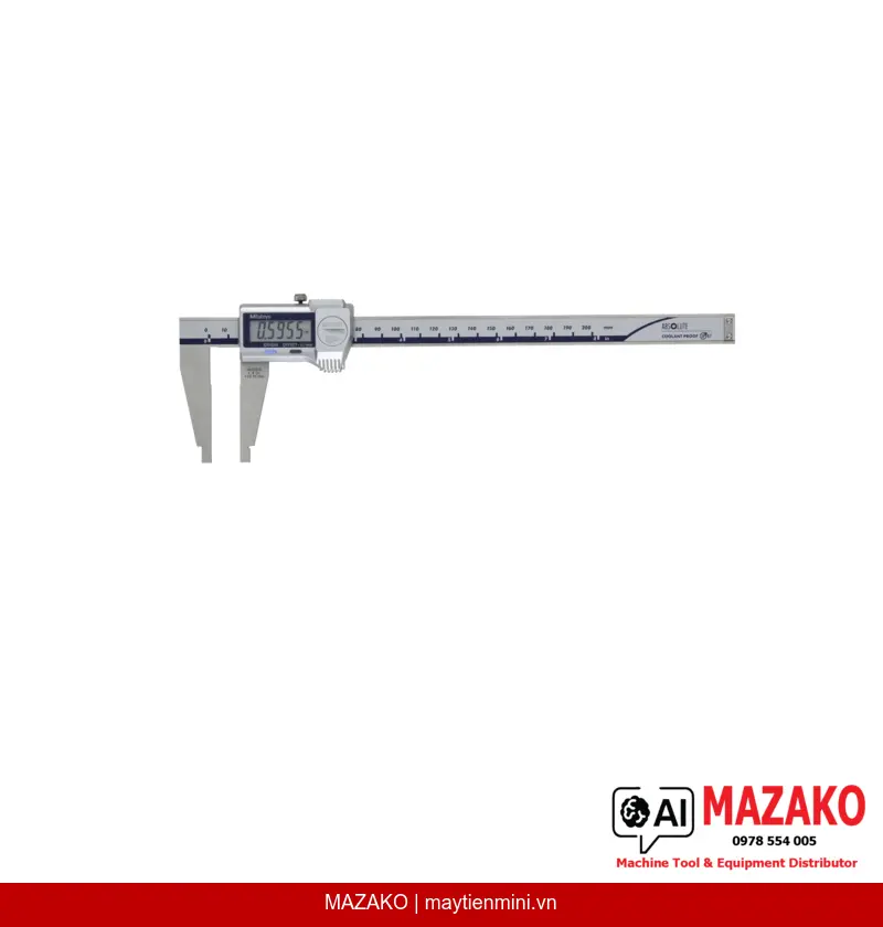 Thước Cặp Điện Tử Mitutoyo 550-311-20 Mỏ Nib IP67 0-200mm