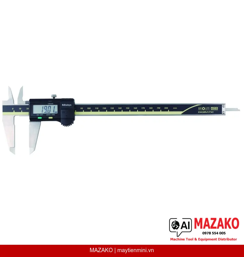 Thước Cặp Điện Tử AOS ABS Mitutoyo 500-182-30 (0-200mm)
