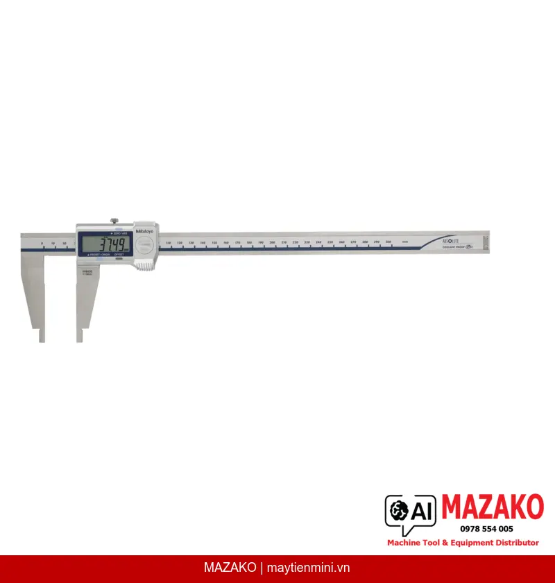 Thước Cặp Điện Tử Mỏ Nhọn IP67 Mitutoyo 550-331-20 (0-300mm)