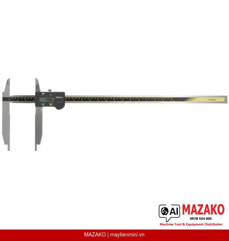 Thước Cặp Điện Tử Mitutoyo 551-224-10 Mỏ Dao & Mỏ Chuẩn 0-500mm