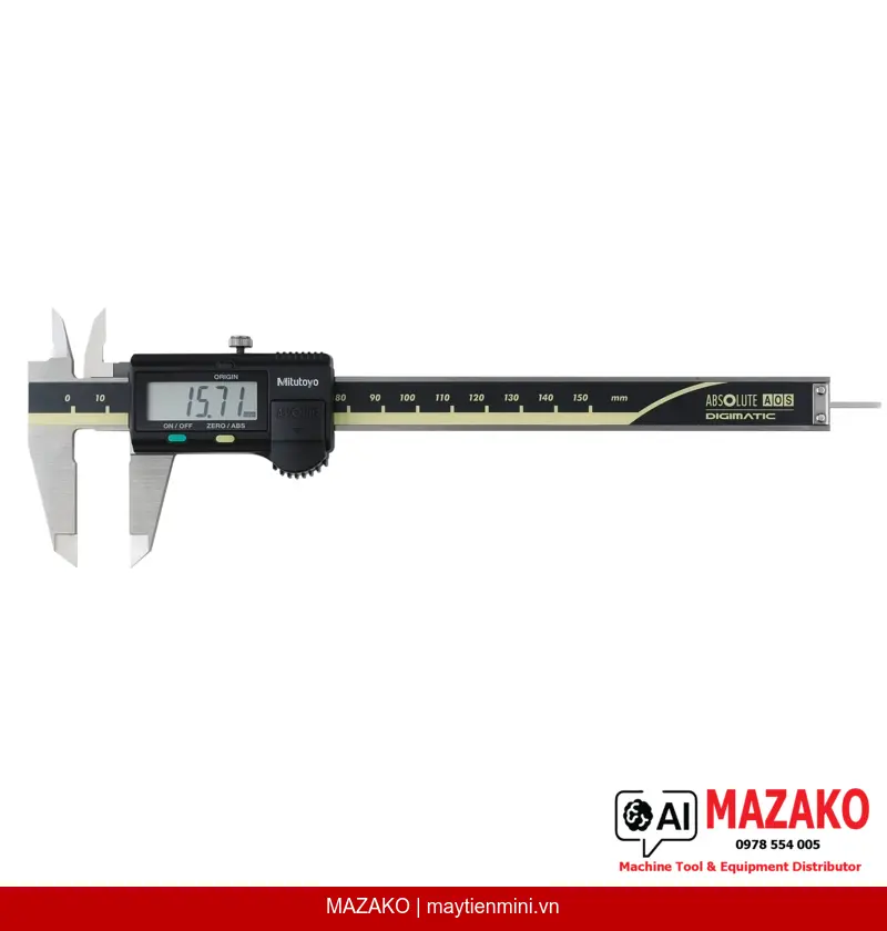 Thước Cặp Điện Tử ABS AOS Mitutoyo 500-184-30 (0–150 mm)