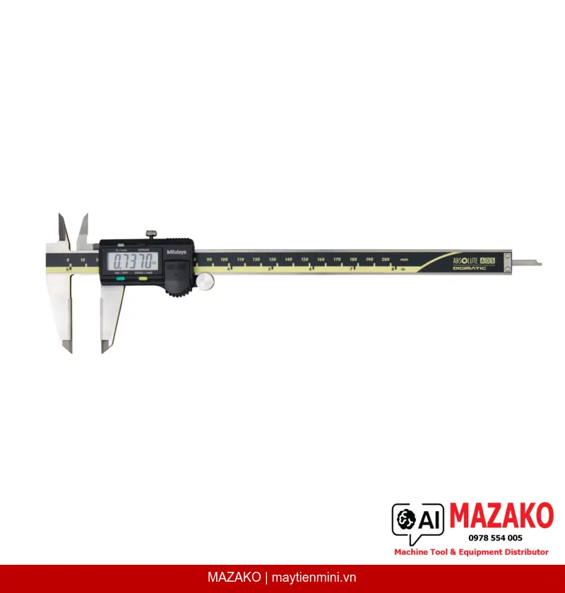 Thước Cặp Điện Tử Mitutoyo ABS AOS Mỏ Carbide 500-163-30