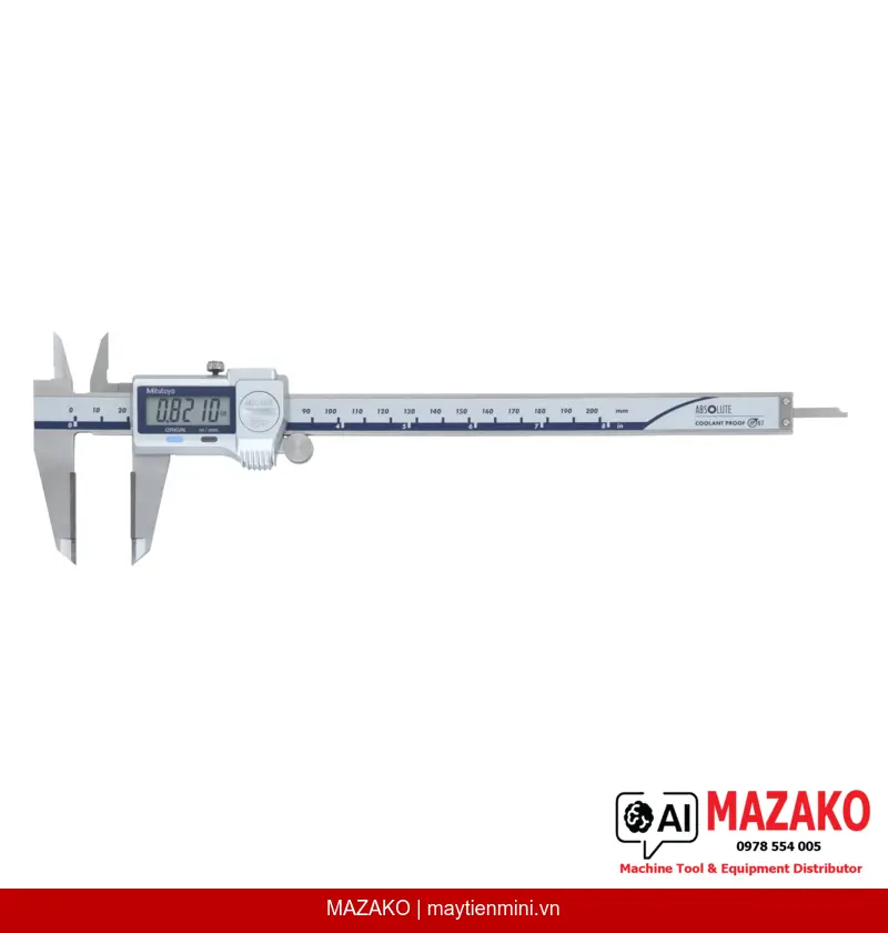 Thước Cặp Điện Tử Chống Nước IP67 Mitutoyo 500-736-20 (0-200mm)