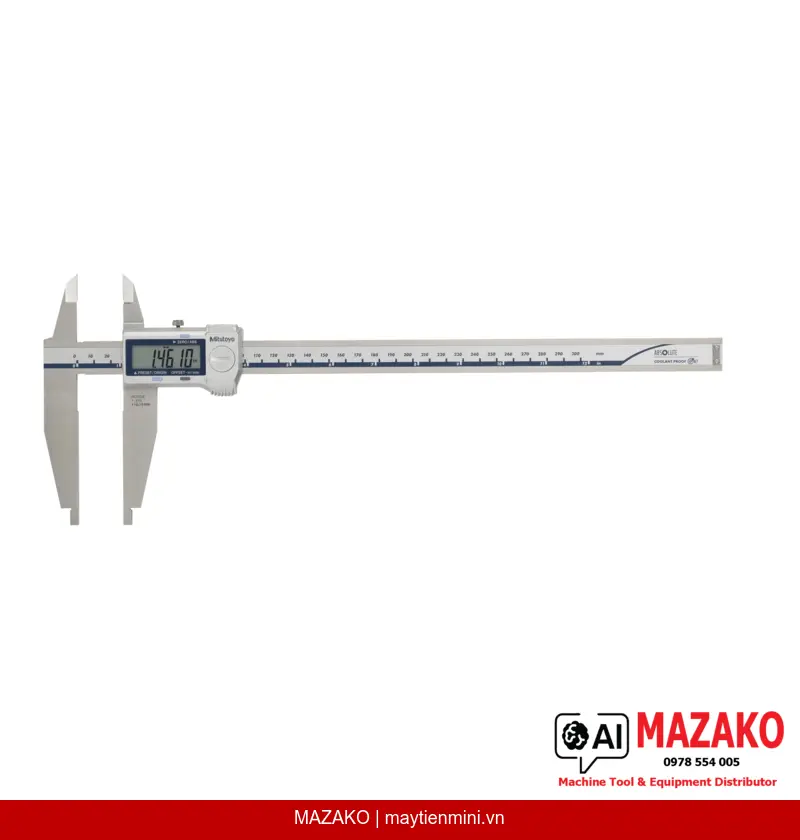 Thước Cặp Điện Tử Mitutoyo 551-341-20 Mỏ Dao & Mỏ Tiêu Chuẩn 0-300mm