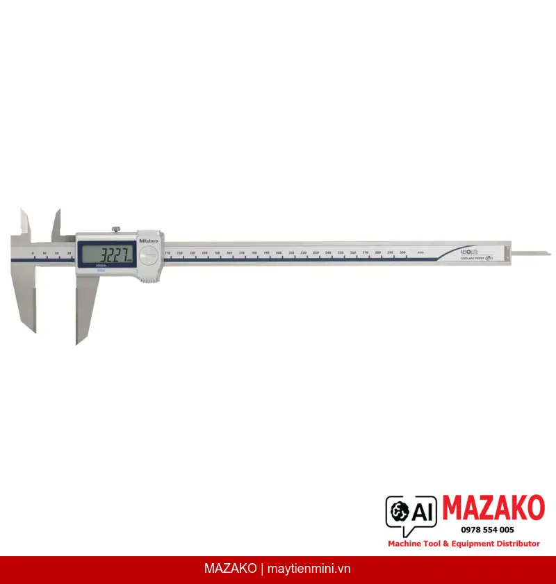 Thước Cặp Kỹ Thuật Số ABS Vạch Dấu Mitutoyo 573-679-20, Phạm Vi 0–300 mm