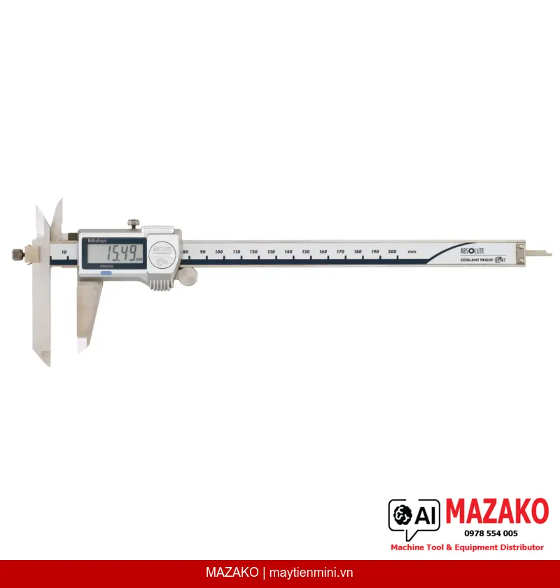 Thước Cặp Kỹ Thuật Số ABS Offset Mitutoyo 573-602-20 (0-200mm)