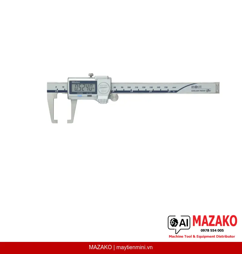 Thước Cặp Kỹ Thuật Số ABS Cổ Dài Mitutoyo 573-751-20 (0-150mm)