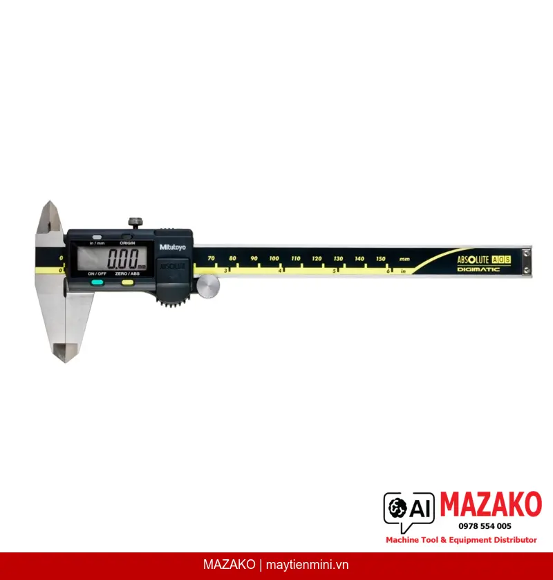 Thước Cặp Điện Tử Mitutoyo 500-178-30 ABS AOS Chống Nhiễm Bẩn