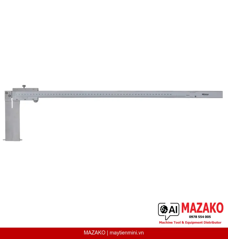 Thước Cặp Cơ Mỏ Nhọn Đo Trong Mitutoyo 536-149 (70.1–600 mm)